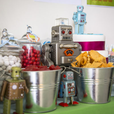 Robot Themed Birthday Party