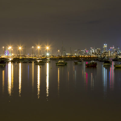Melbourne from across the Yarra