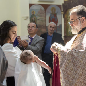 Macedonian Orthodox Baptism - Damian